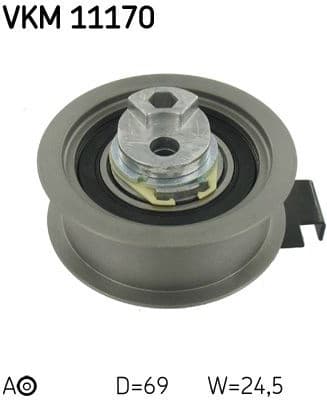 Tensioner Pulley, timing belt VKM 11170 - image 2