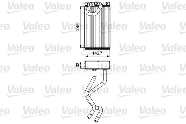 Heat Exchanger, interior heating 811547