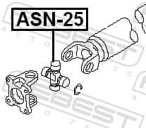 Joint, propshaft ASN-25 - image 2