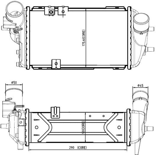 Charge Air Cooler 309063