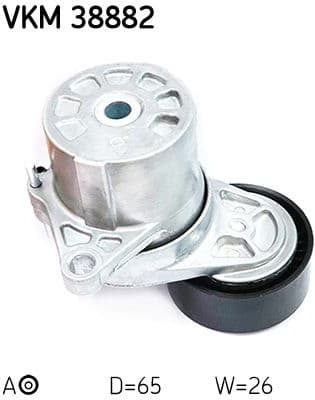 Belt Tensioner, V-ribbed belt VKM 38882 - image 3