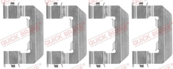 Accessory Kit, disc brake pad 1091824