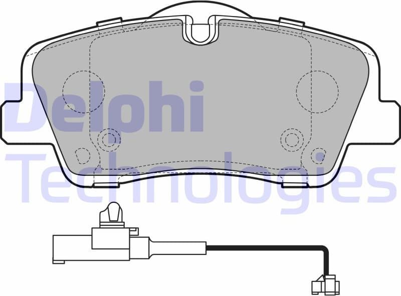 Brake Pad Set, disc brake LP3292