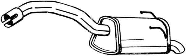Rear Muffler 148-203