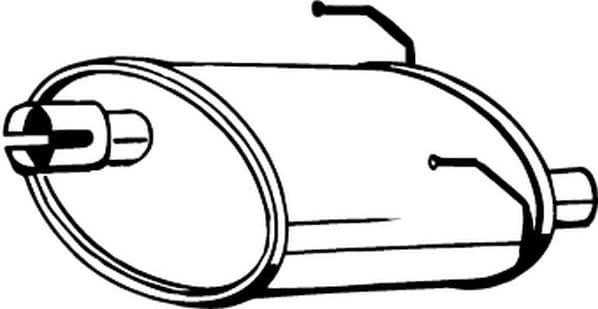 Rear Muffler 148253