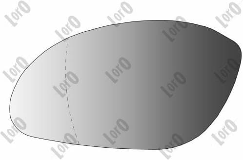 Mirror Glass, exterior mirror LORO 2821G07
