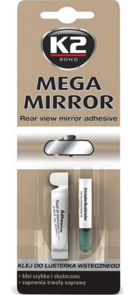 Galinio vaizdo veidrodėlio klijai 6ml K2 MEGA MIRROR - ALB11109