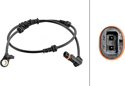 Sensor, wheel speed 6PU 230 048-261