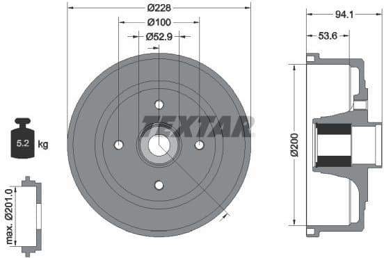 Brake Drum 94041100
