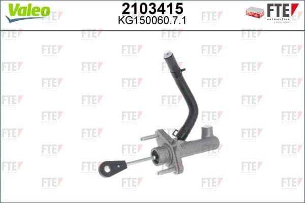 Master Cylinder, clutch FTE CLUTCH ACTUATION 2103415