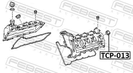 Seal Ring, nozzle holder TCP-013 - image 2