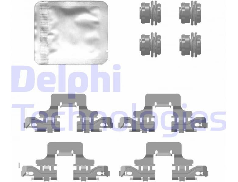 Accessory Kit, disc brake pad LX0776