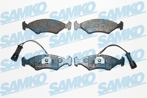 Brake Pad Set, disc brake 5SP242