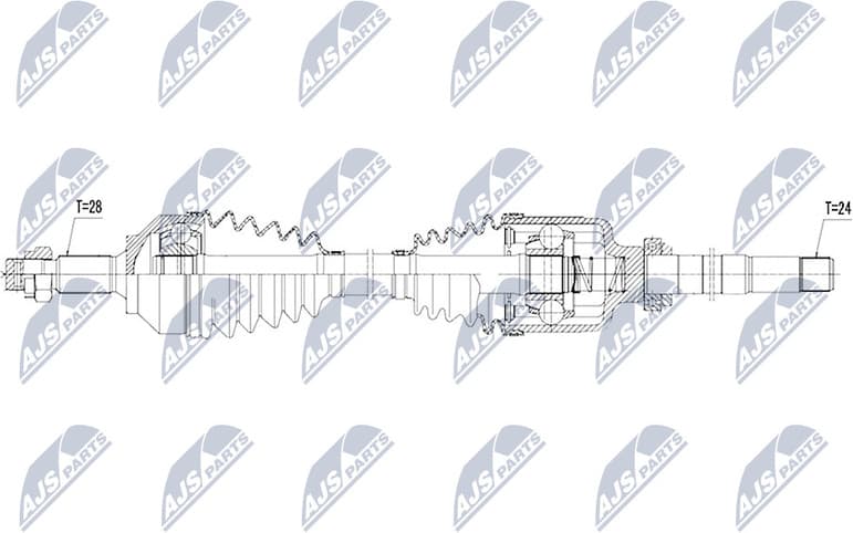 Drive Shaft NPW-PE-029