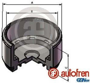Piston, brake caliper D025720