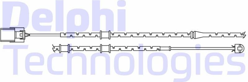 Warning Contact, brake pad wear LZ0294