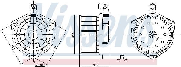 Interior Blower 87550
