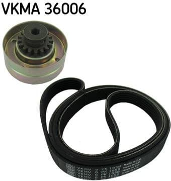 V-ribbed Belt Set VKMA 36006 - image 2