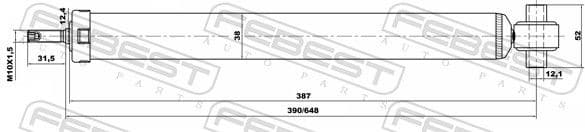 Shock Absorber 18656540R - image 2