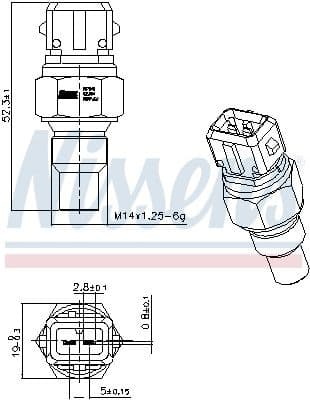 Sensor, coolant temperature 207049