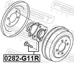 Wheel Hub 0282-G11R - image 2