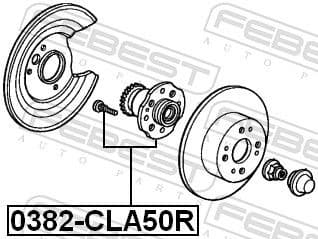 Wheel Hub 0382-CLA50R - image 2