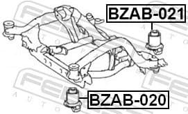 Bushing, axle beam BZAB-020 - image 2