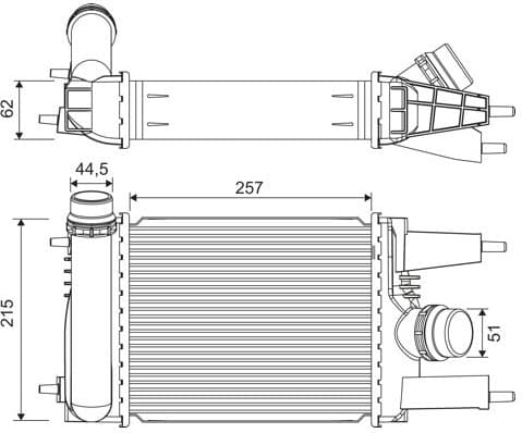 Charge Air Cooler 822916