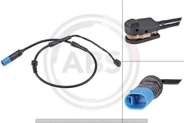 Warning Contact, brake pad wear 39404