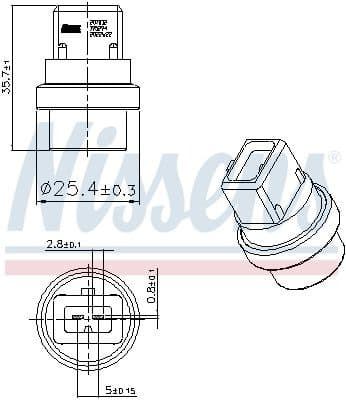 Sensor, coolant temperature ** FIRST FIT ** 207032