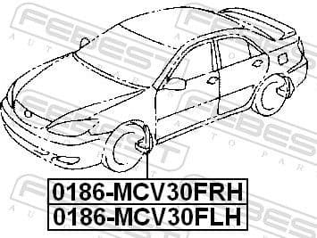 Mounting Kit, wing 0186-MCV30FRH - image 2