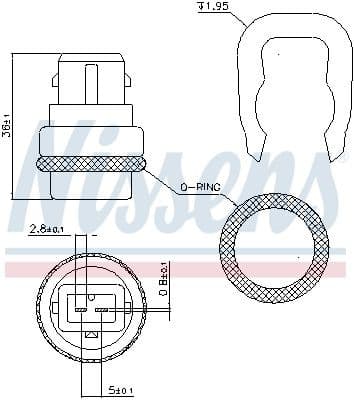 Sensor, coolant temperature ** FIRST FIT ** 207024