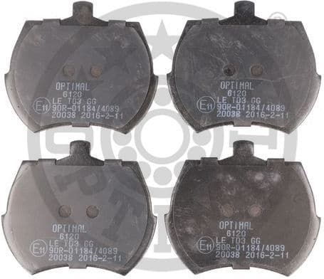 Brake Pad Set, disc brake BP-06120