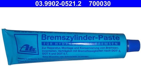 Pasta tepalas stabdžių hidraulikai ATE Bremszylinder-Paste 180ML manžetams - image 2