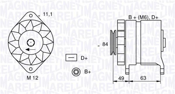 Alternator 063321044010