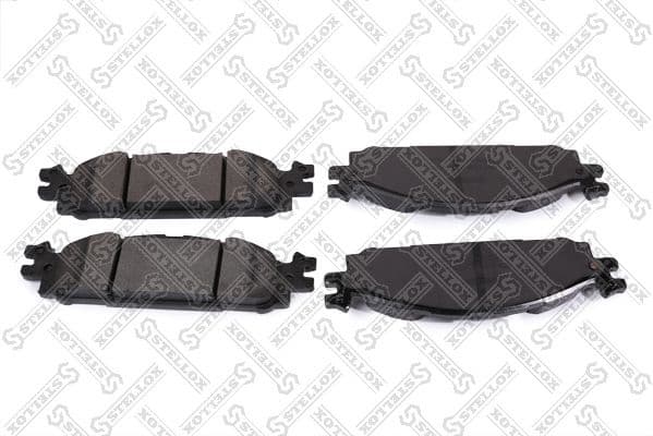 Brake Pad Set, disc brake 000 724B-SX