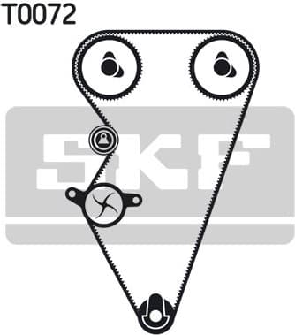 Water Pump & Timing Belt Kit VKMC07310 - image 4