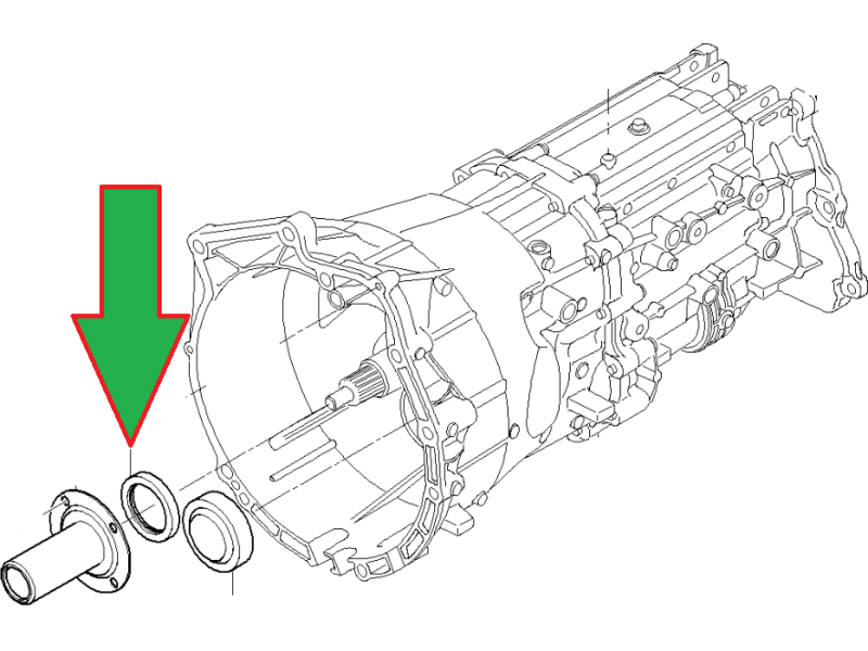 Sear gear box input shaft 010 33869B - image 4
