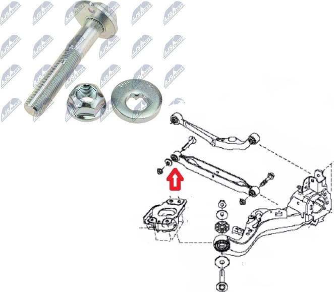 Bolt eccentric T439409 - image 2