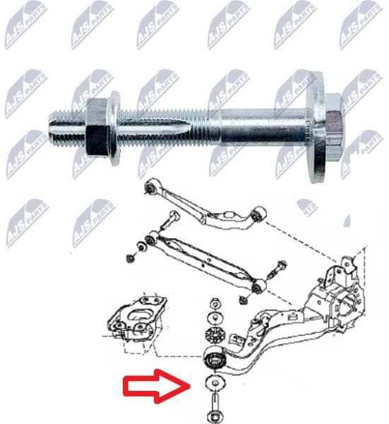 Bolt eccentric ZWT-NS-053S