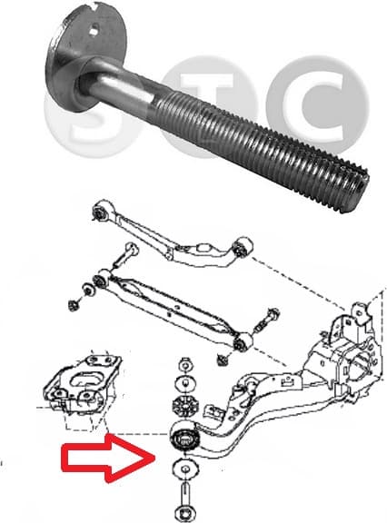 Bolt eccentric T439290 - image 2