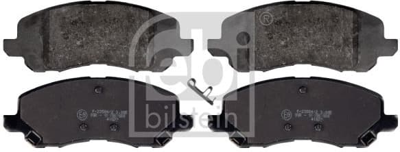 Brake Pad Set, disc brake 116102