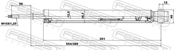 Shock Absorber 02656534R - image 2