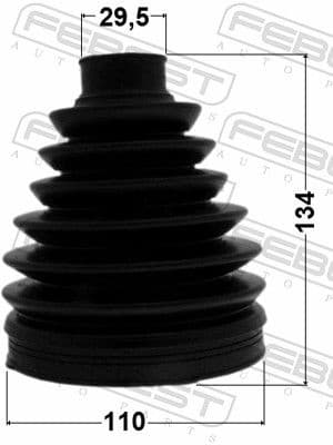 Bellow, drive shaft 0117P-UCK50 - image 2