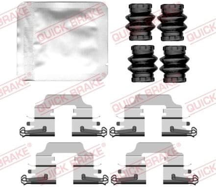 Accessory Kit, disc brake pad 109-0158