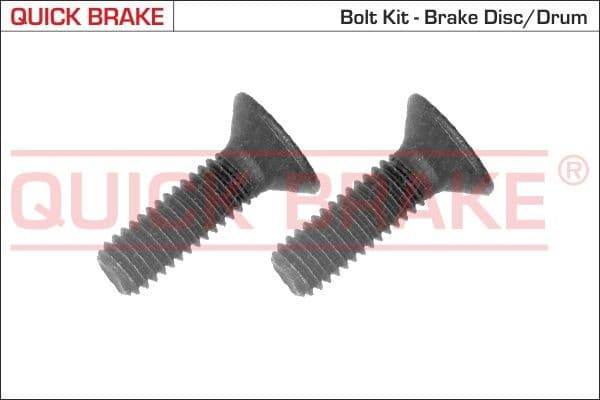 Screw Set, brake disc 11622K
