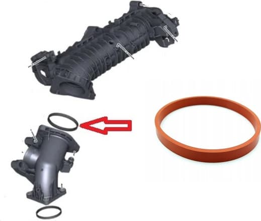 Gasket intake manifold 71-17370-00