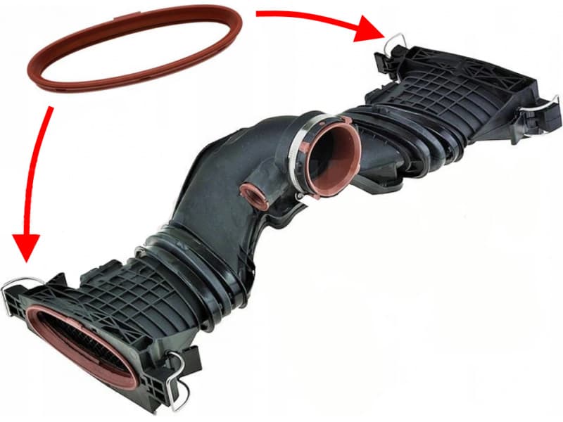 Oro įsiurbimo kanalo tarpinė - DRM01246