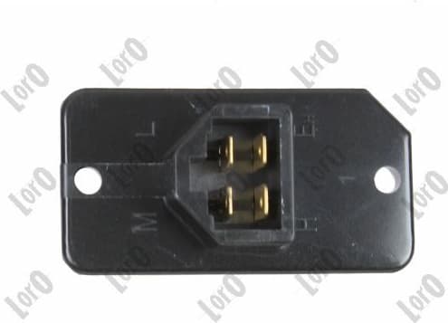 Resistor, interior blower LORO 133-027-001 - image 2