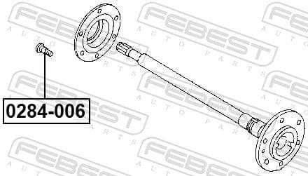 Wheel Stud 0284-006 - image 2